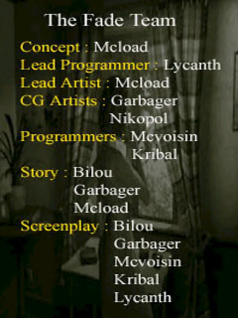 The credits