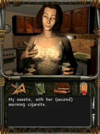 Anne’s second morning cigarette