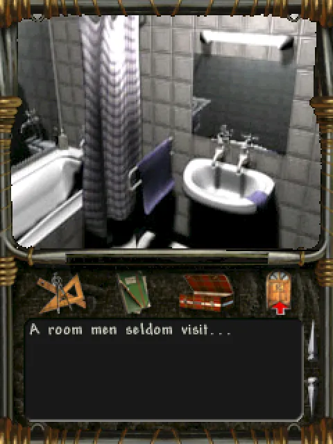The bathroom