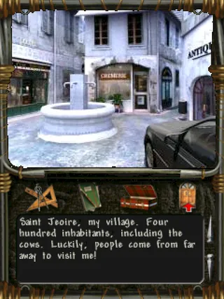 The village square