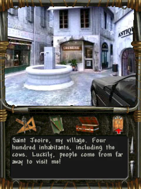 The village square