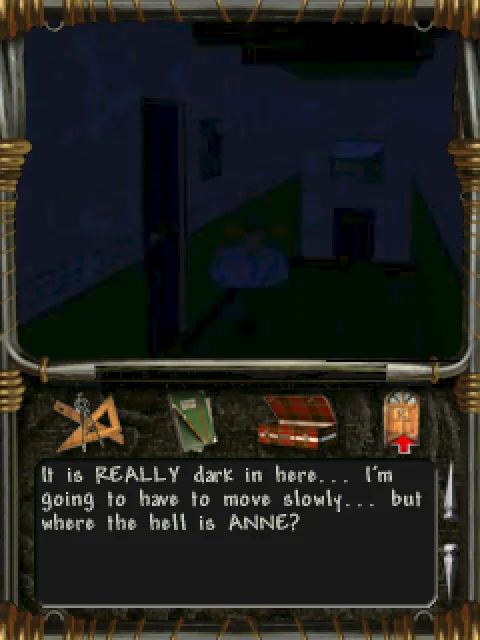 The dark corridor