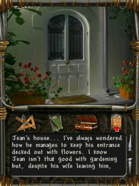 Jean’s front door