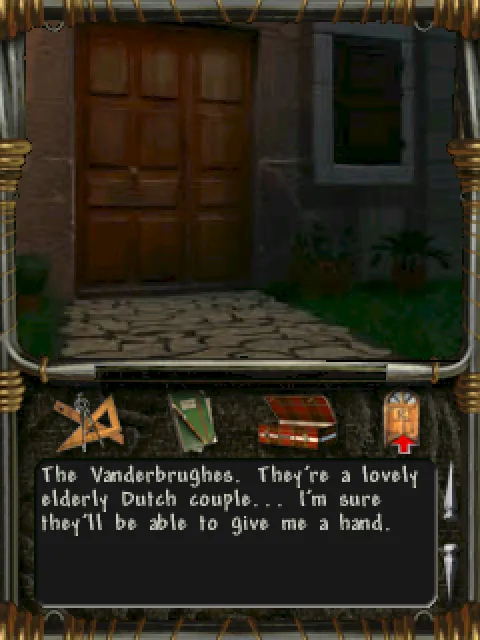 The Vanderbrughes’ door