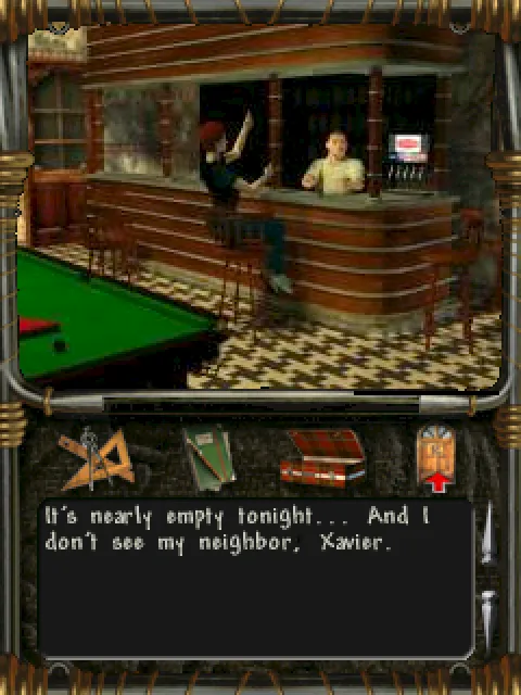 Inside the bar