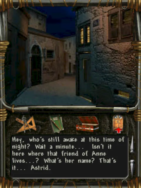 The dark alley to Astrid’s