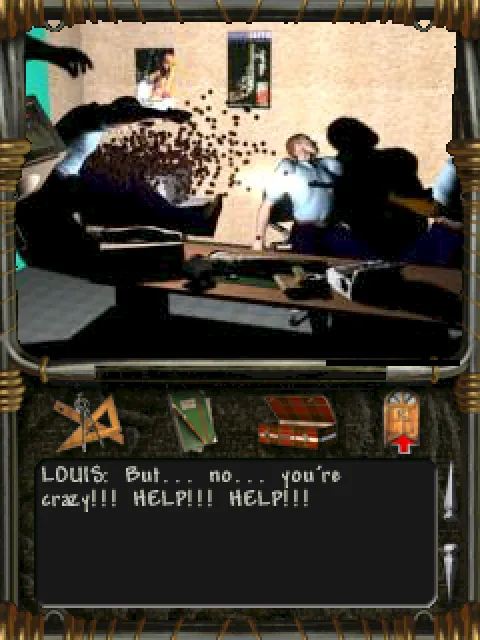 The attack at the police station