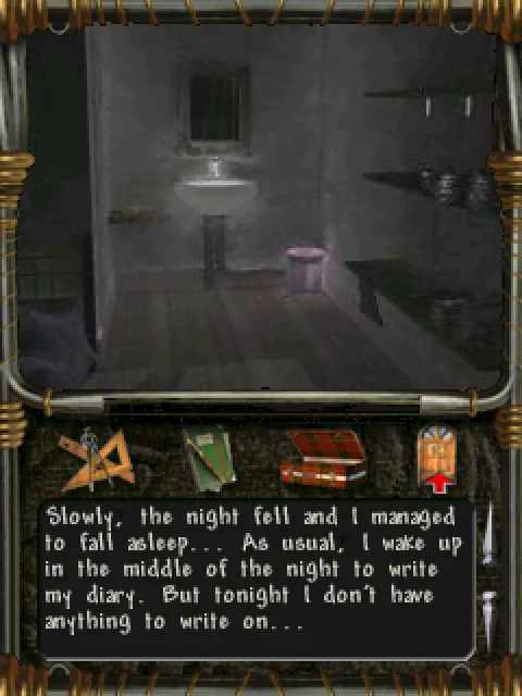 The cell at night