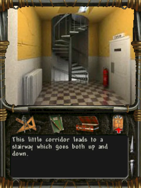 The stairway
