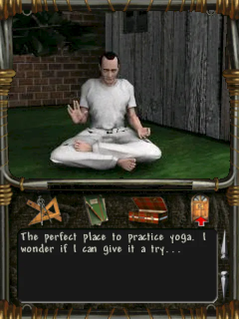 The meditating patient