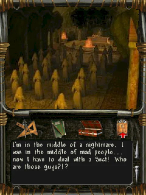 The sect in the cave