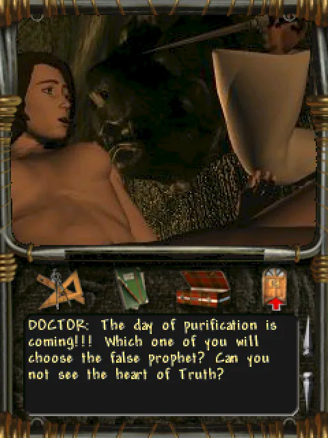 The doctor at the sacrifice