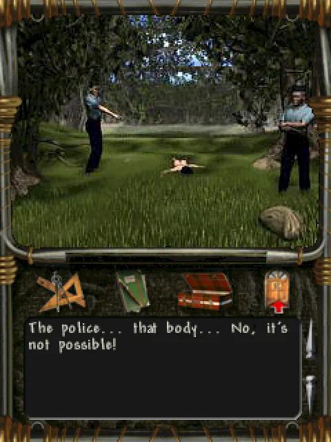 The police in the Love Woods