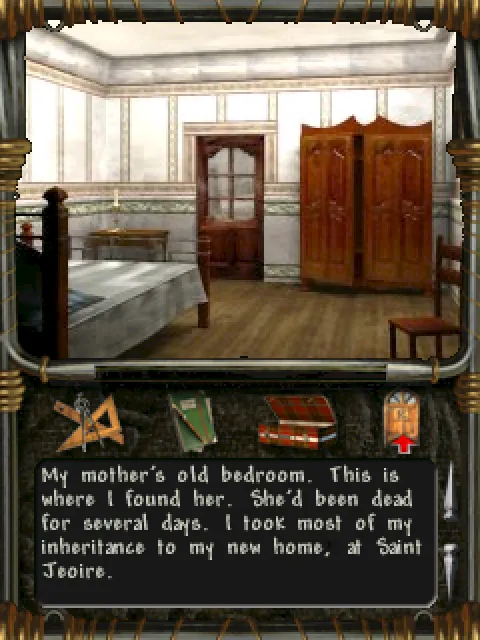 Louis’ mother’s old bedroom