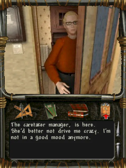 Gisèle, the caretaker