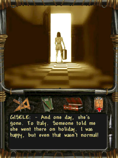 Gisèle remembers Anne leaving for Italy