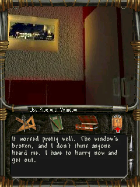 The broken window