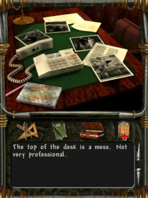 The desk
