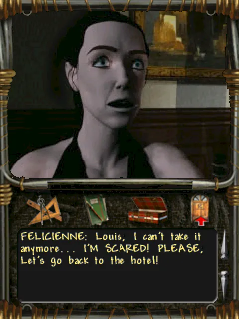Félicienne, scared