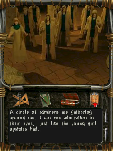 A circle of admirers