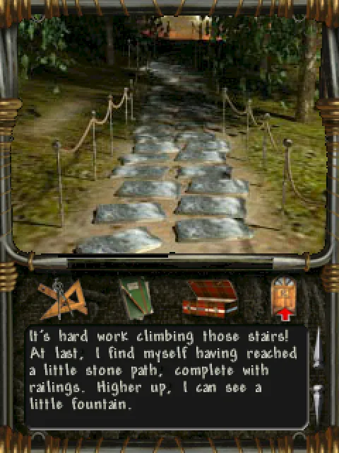 The stone path