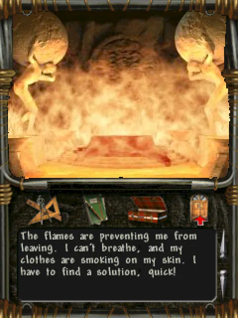 The flames, in Saint Arman’s memory