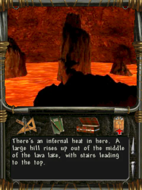 The lava lake