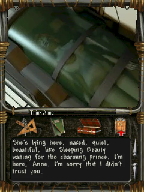 Anne in her tube