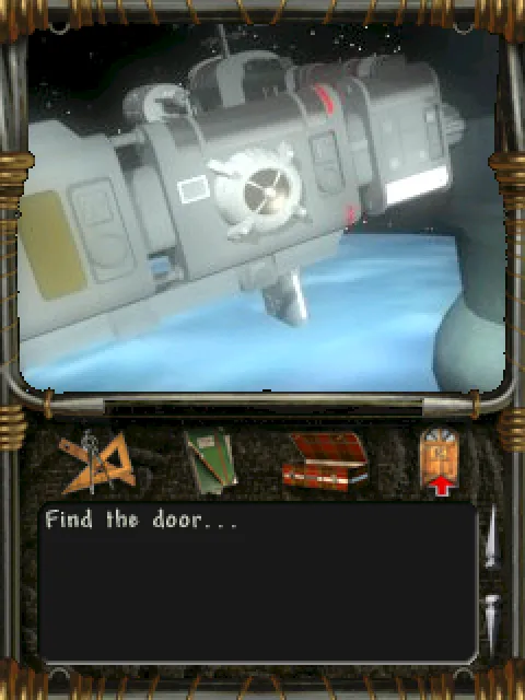 The capsule leaves the station