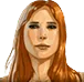 Anna Everett, character list portrait
