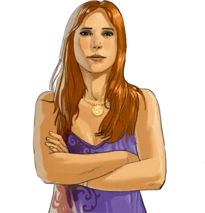 Anna Everett, Dialogue pose 2, Episode 01 v1.2.3