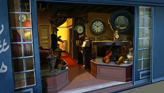 Louis’ antique shop: Shop