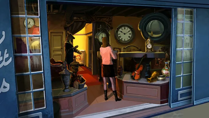 Louis’ antique shop: Shop