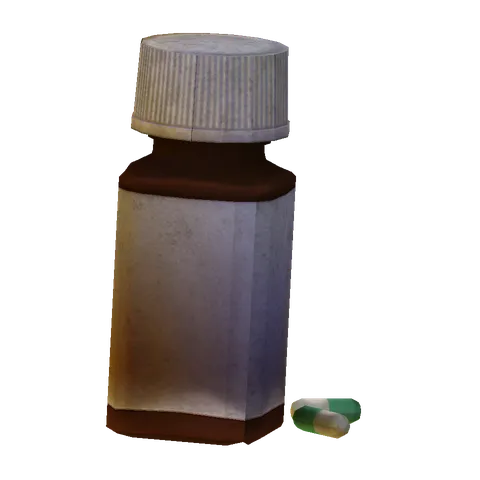 Antidepressants: Episode 03, the 3D model from behind