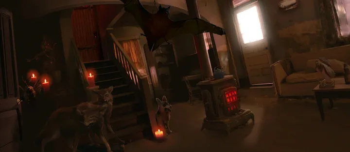 Astrid’s house: Lounge