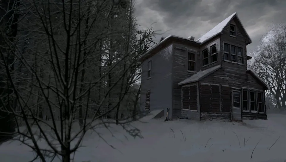 Astrid’s house in the woods