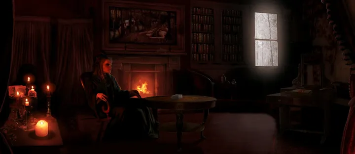 Astrid’s house: Astrid’s room