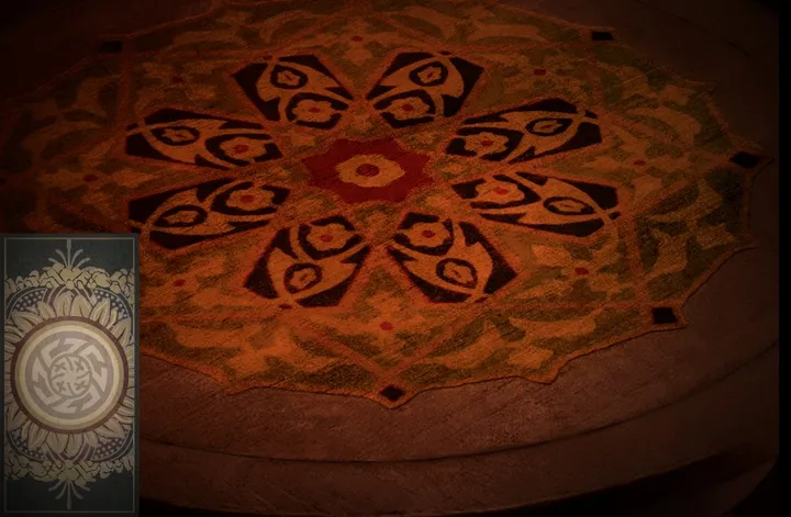 Astrid’s house: The tarot table