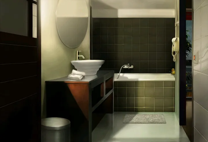 Bellevue Hotel: Room 1111, bathroom