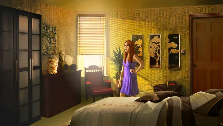 The Everetts’ house: Bedroom
