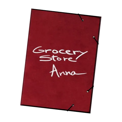 Account book: Episode 01, the 3D model from the front