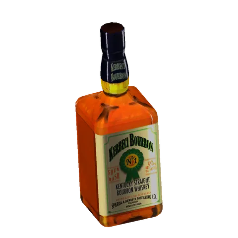 Whisky: Episode 02, the 3D model from the front