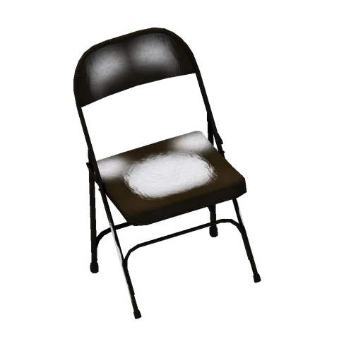 John’s chair: Episode 03, the 3D model from the front