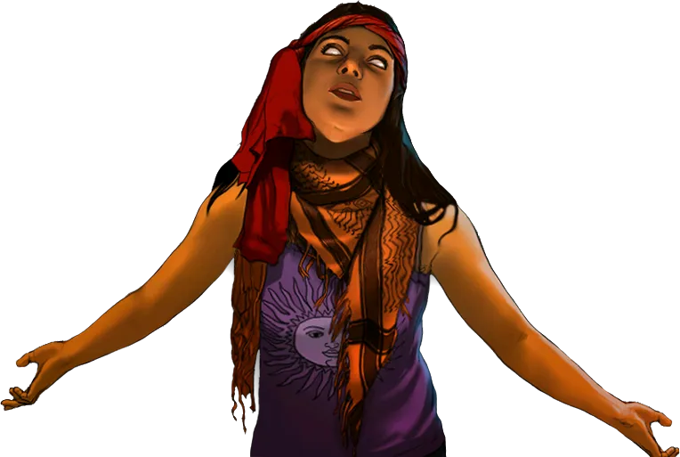 Hippy, Dialogue portrait · Trance, Episode 02