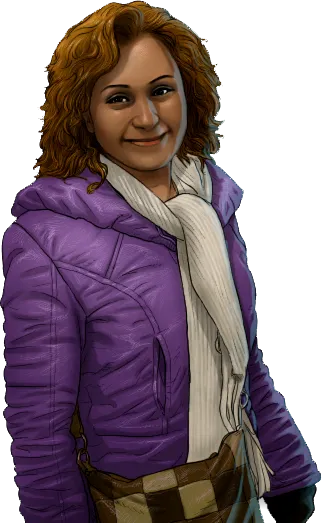 Girl from the bus, Dialogue portrait, Episode 02