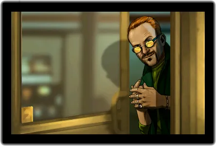 Weird customer, Dialogue portrait · Gaz Station, Episode 02