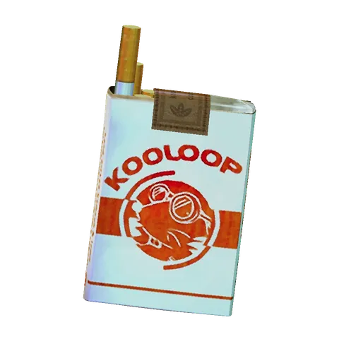 Cigarettes: Episode 01, the 3D model from behind