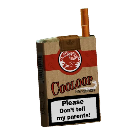 Cigarettes: Episode 03, the 3D model from behind