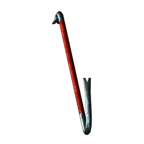 Crowbar: Episode 02, the 3D model from the front