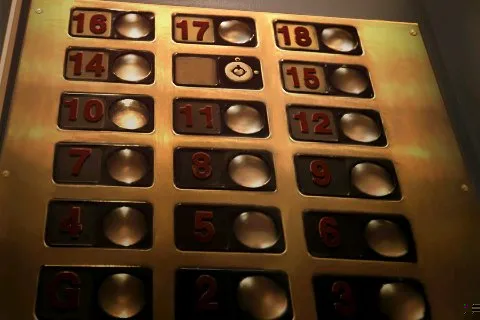 Bellevue Hotel: The lift